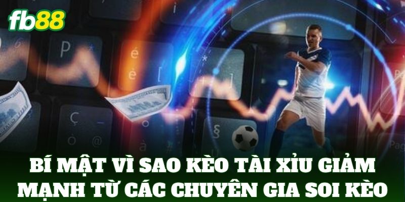 Vì Sao Kèo Tài Xỉu Giảm Mạnh Và Cách Nhận Diện Từ FB88 3 Bí mật Vì Sao Kèo Tài Xỉu Giảm Mạnh từ các chuyên gia soi kèo