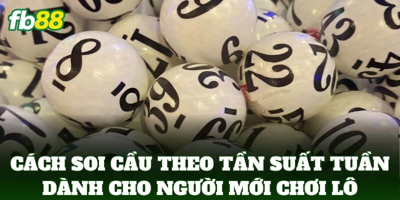 Cách Soi Cầu Theo Tần Suất Tuần dành cho người mới chơi lô