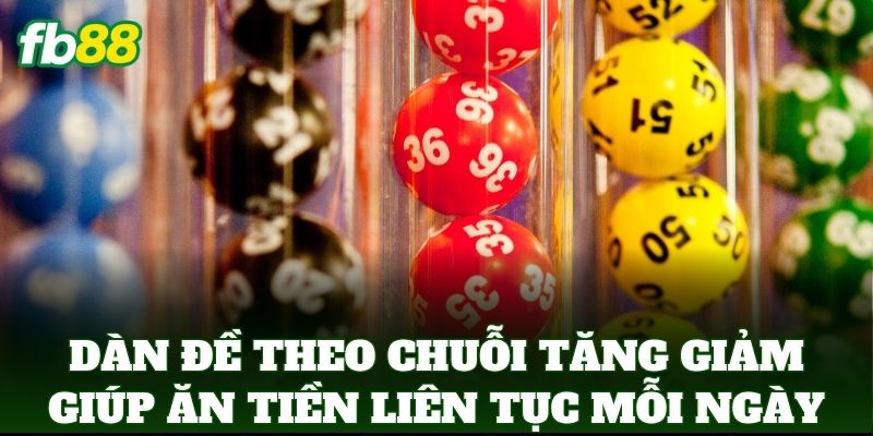 Dàn Đề Theo Chuỗi Tăng Giảm Giúp Bạn Tối Ưu Lợi Nhuận FB88 1 Dàn Đề Theo Chuỗi Tăng Giảm giúp ăn tiền liên tục mỗi ngày