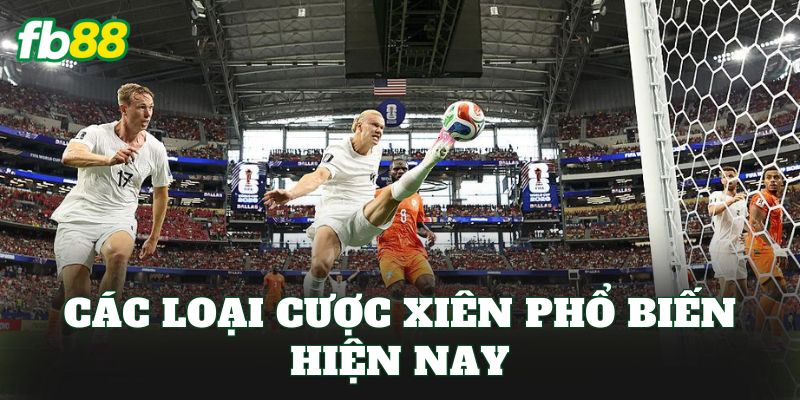 Các loại cược xiên phổ biến hiện nay