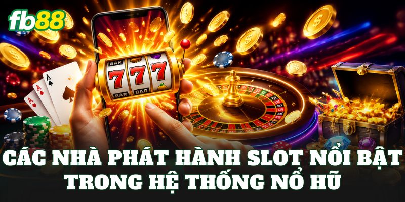Các nhà phát hành slot nổi bật trong hệ thống nổ hũ