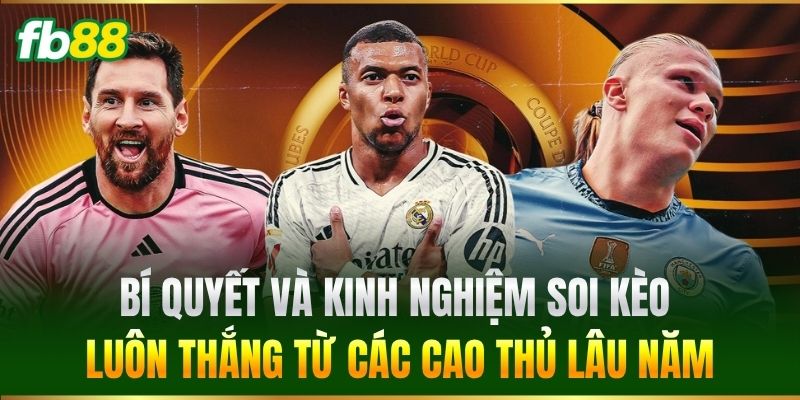 Bí quyết và kinh nghiệm soi kèo luôn thắng từ các cao thủ lâu năm