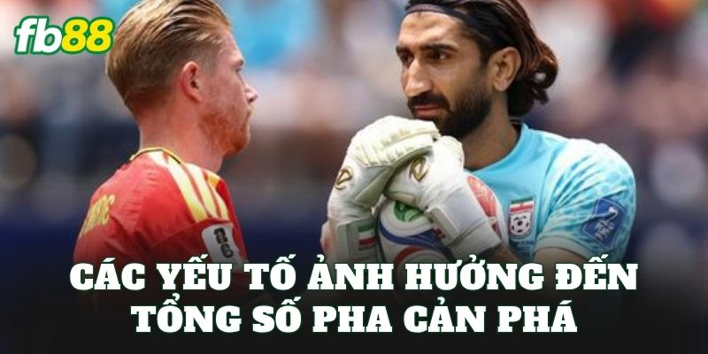 Các yếu tố ảnh hưởng đến tổng số pha cản phá