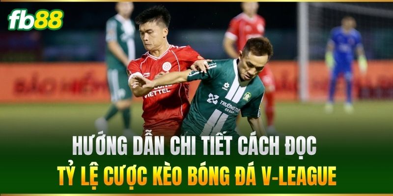 Hướng dẫn chi tiết cách đọc tỷ lệ cược Kèo Bóng Đá V-League